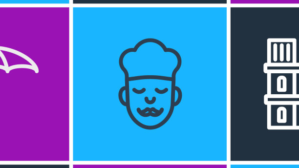 定线巴黎圣母院厨师和伞图片下载