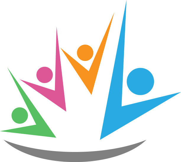 社区关怀标志设计模板图片下载