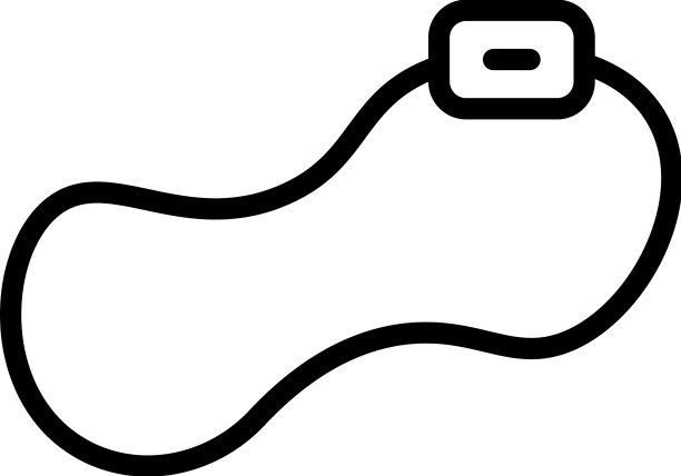 自行车锁图标轮廓机架站图片下载