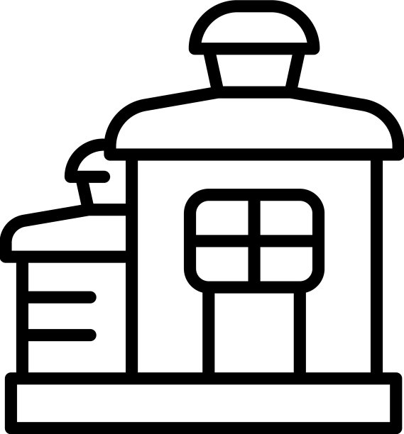 斯洛伐克别墅图标轮廓斯洛伐克地图图片下载