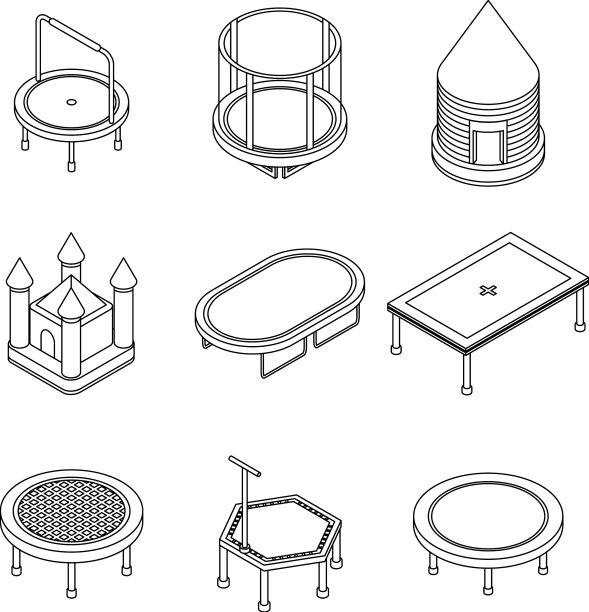 蹦床图标设置程序图片下载