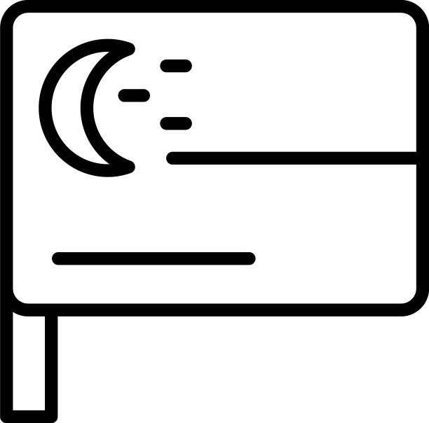 新加坡国旗图标轮廓滨海湾图片下载