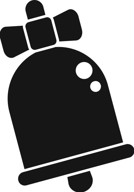 学校的钟图标简单的研究生教育图片下载