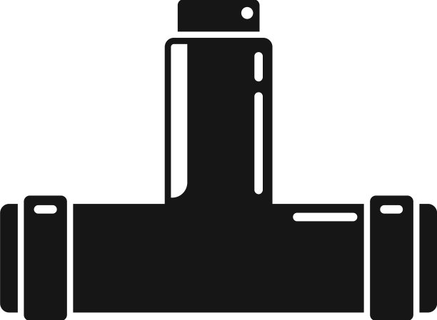 管道连接图标简单工业图片下载