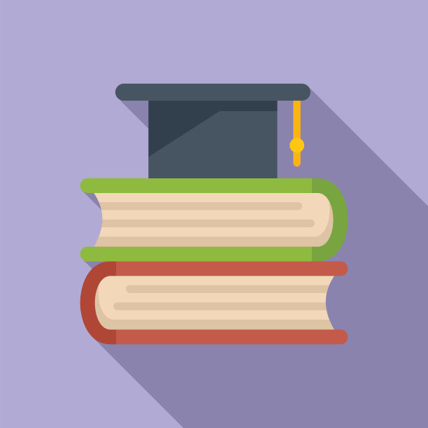 毕业书堆图标平大学图片下载