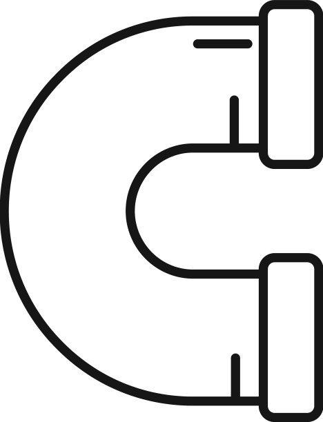 钢制玉米芯烟斗图标图片下载