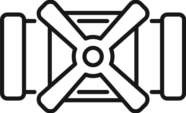 俯视图水龙头图标轮廓阀图片下载