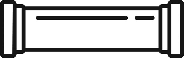 PVC管图标金属管外形图片下载