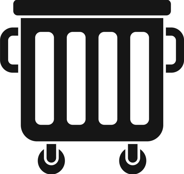 垃圾桶图标简单浪费食物图片下载