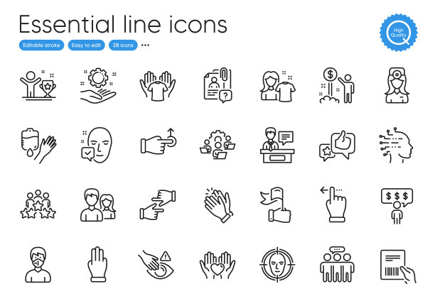 眼科医生团队合作，干净衬衫线图片下载