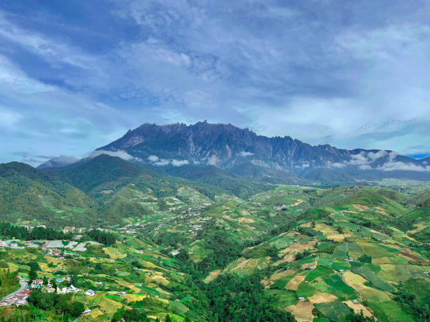 京那巴鲁山图片下载
