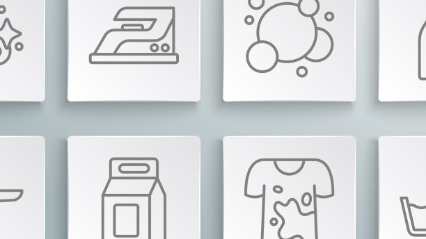 设线洗衣粉电熨斗洗衣图片下载