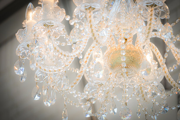 华丽的吊灯(婚礼图片)图片下载