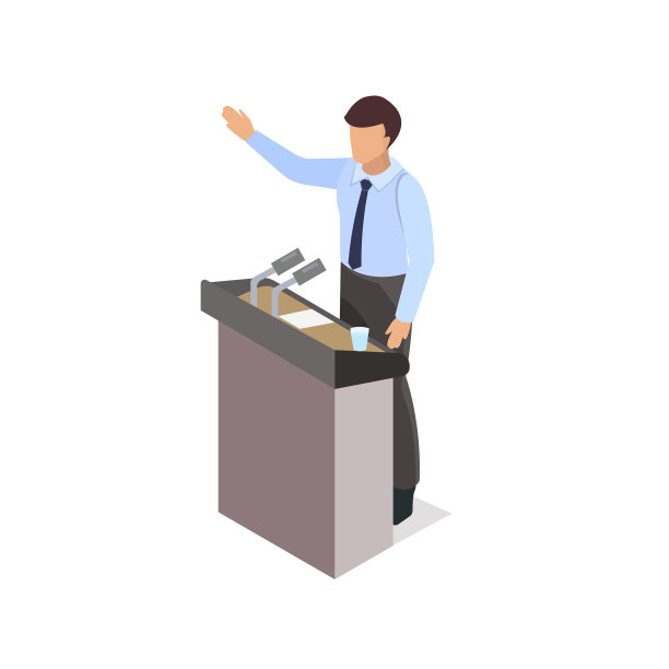 投票的议长在看台后投了赞成票图片下载