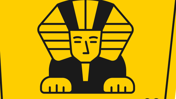 黑色的狮身人面像——古埃及神话中的生物图片下载