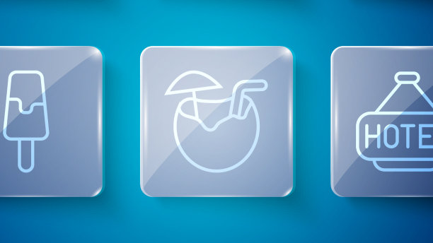 设定线潜水面具人字拖汽水罐图片下载