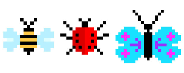 游戏中的平面像素错误图片下载