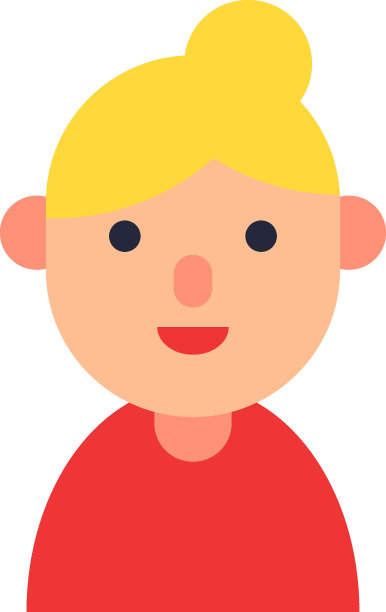 矢量平面插图网站，应用程序，书籍，文章。年轻女子与捆绑的彩色插图。应用平面头像图片下载