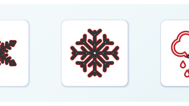 把线云与雨和闪电雪花图片下载