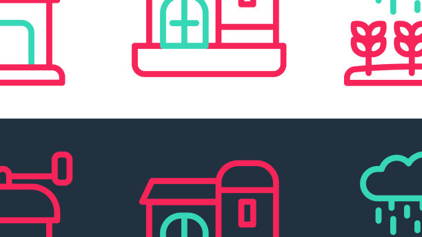 定线植物芽在雨手册中生长图片下载