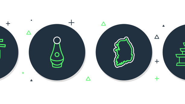 定线烧酒瓶韩国地图拉面和图片下载