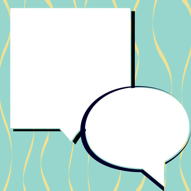 漫画设计框架。美丽的相框与Boom泡沫设计拼贴，有趣可爱的漫画照片收集的孩子，设计图纸图片下载