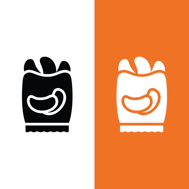 骇客矢量图标标志在字形风格图片下载