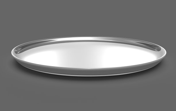 平面陶瓷板的3d插图图片下载