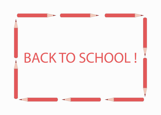 用铅笔做成的框架。图片下载