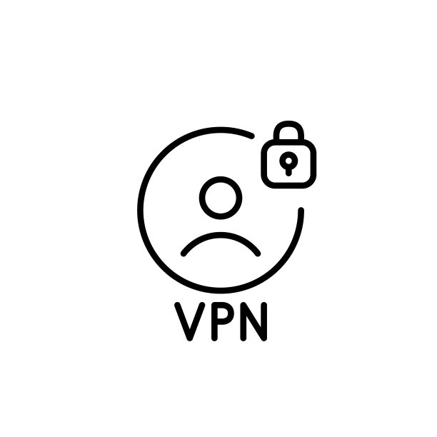 安全VPN用户配置文件像素完美可编辑描边图标图片下载