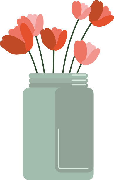 花盆中的玫瑰图片下载