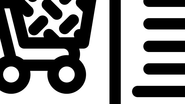 互联网商店购买产品线性图标图片下载