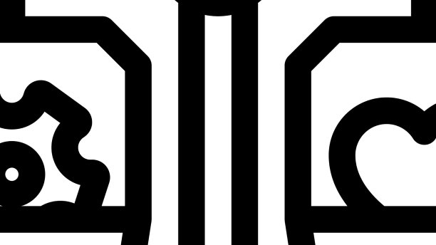 工作与生活任务平衡线性图标图片下载