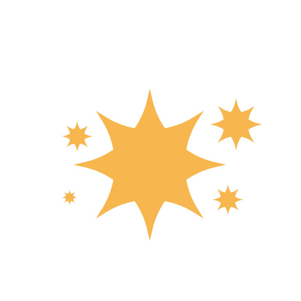 闪闪发光的星星光抽象图标闪闪发光图片下载