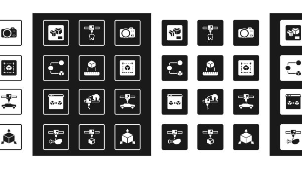 设置相机等距立方体3d打印机图片下载