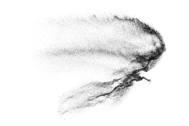 陷入困境的黑色纹理图片下载