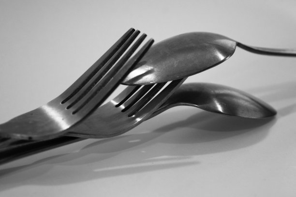 叉子和勺子图片下载