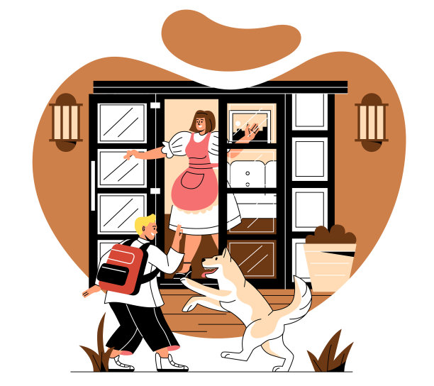 离家或回家的人图片下载