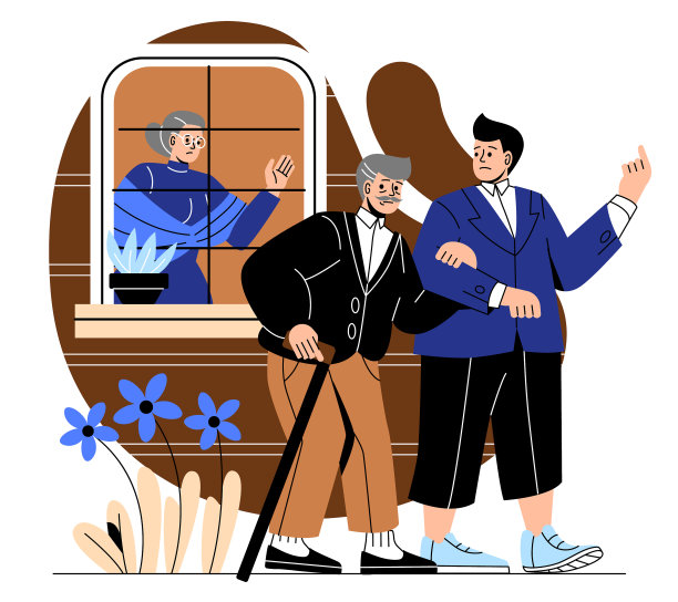 离家或回家的人图片下载