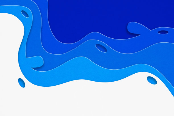 抽象垃圾纸雕刻模板背景。用于书籍封面或年度报告模板，商业演示，传单，海报图片下载