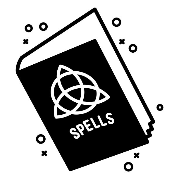 魔咒书笔画质量高图片下载