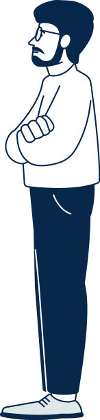 站着的男人双臂交叉，大胡子男人在图片下载