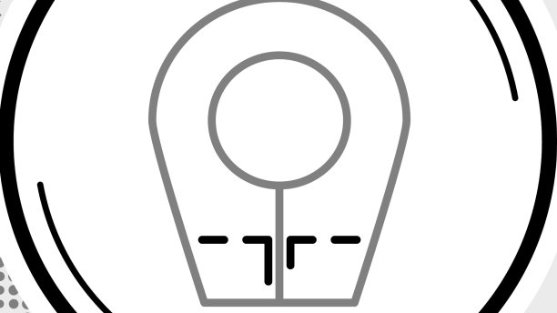 线潜水帽图标孤立在灰色背景图片下载