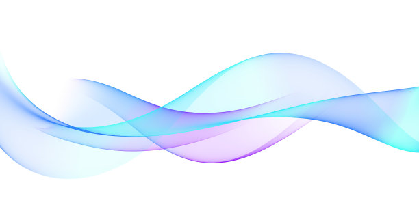 颜色浅蓝色抽象波浪设计图片下载