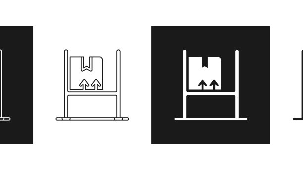 设置仓库内部与机架上的盒子图标图片下载