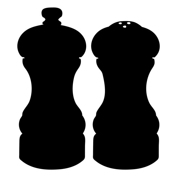 盐和胡椒瓶廓形质量高图片下载