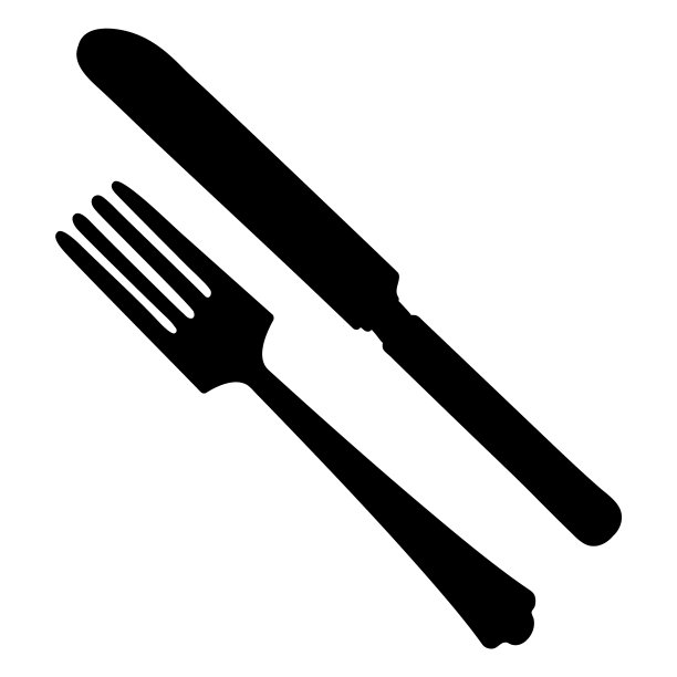刀叉廓形质量高图片下载