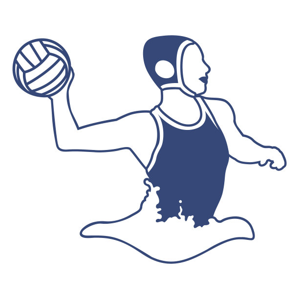 水球女孩运动员投掷球填充击球图片下载