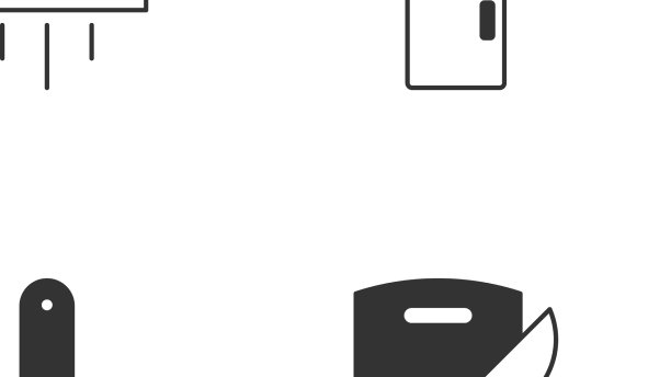 设置菜板和刀厨房抽风机图片下载