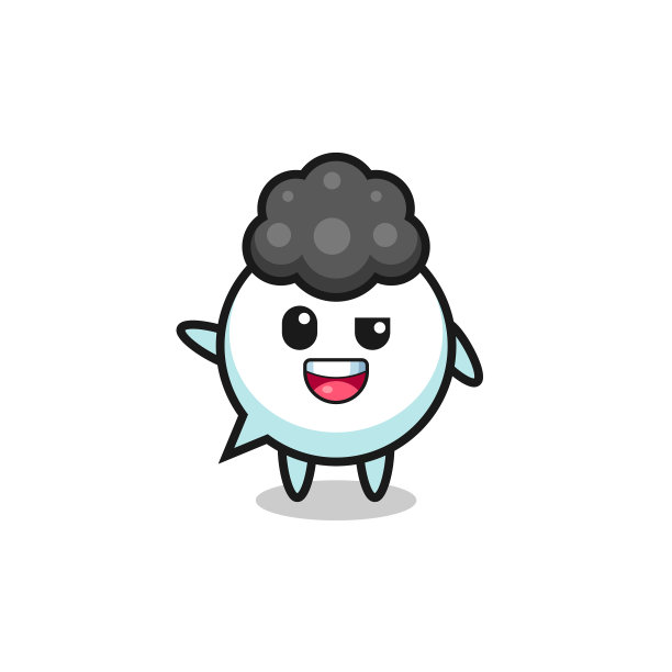 讲话泡泡人物为非洲男孩图片下载